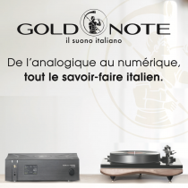 Sound & Colors-GT Audio distributeur pour la France de la marque Gold Note