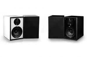 Cyus One Linear White and black speakers 